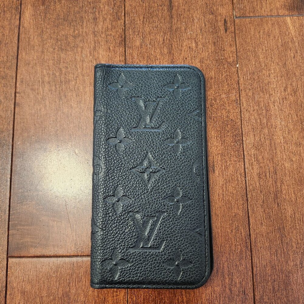 Louis Vuitton Empreinte leather iPhone X Case